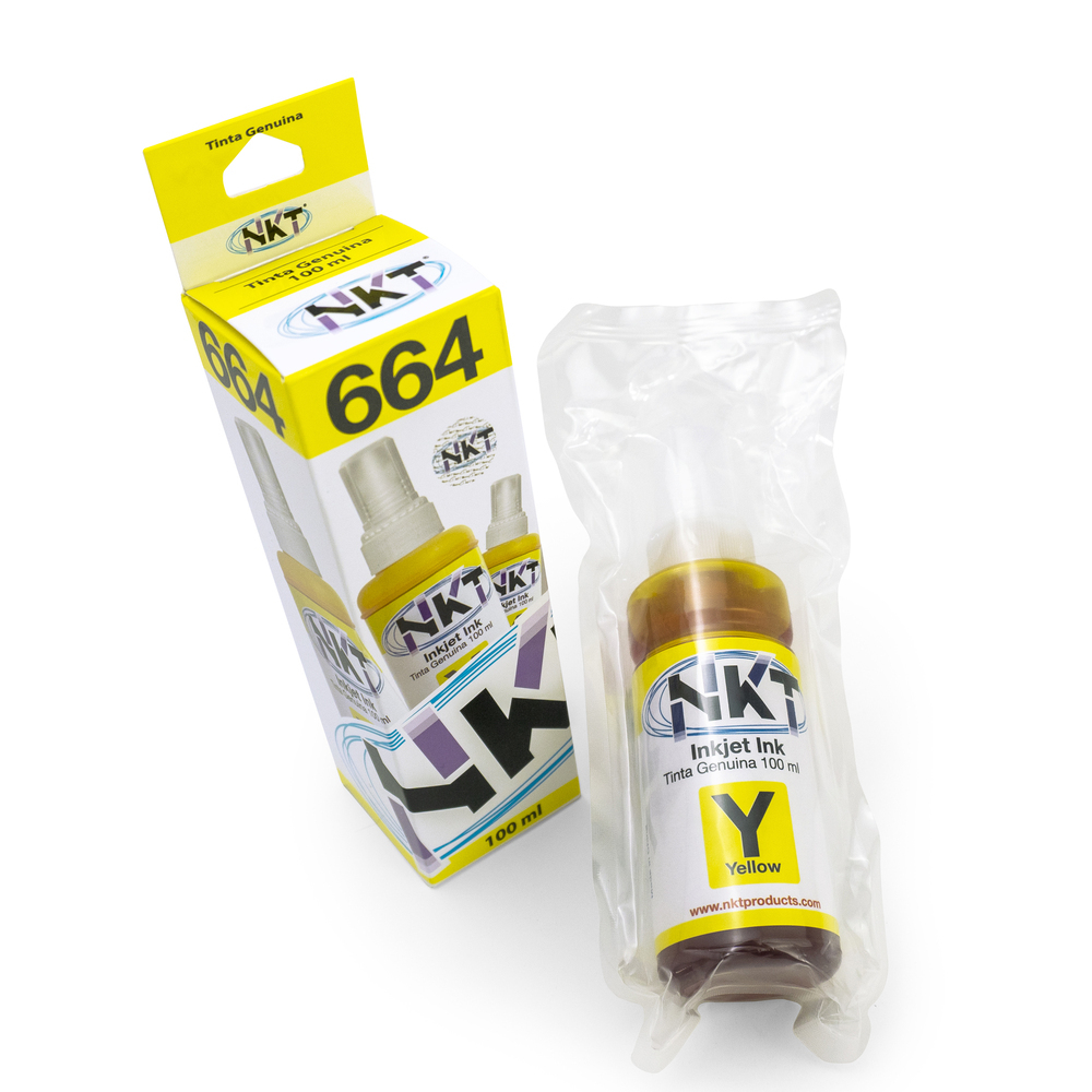 Reparación de TINTA EPSON 664 AMARILLO 100ML ETOUCH CON CAJA