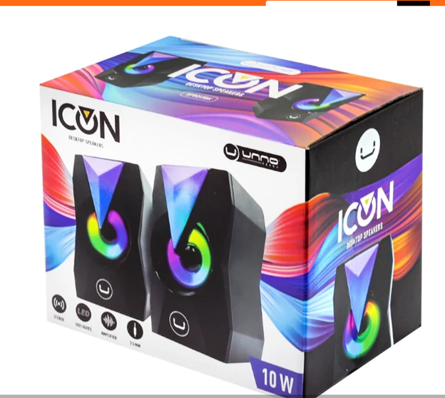 Reparación de BOCINA CON CABLE USB ICON 10WHATS UNNO