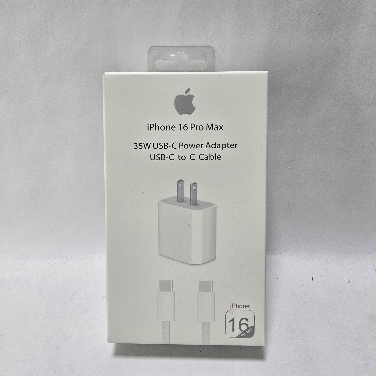 Reparación de CARGADOR CERTIFICADO IPHONE 16 PROMAX 35W
