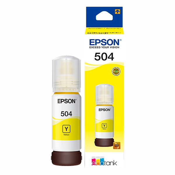 Reparación de TINTA EPSON 504 ORIGINAL AMARILLO