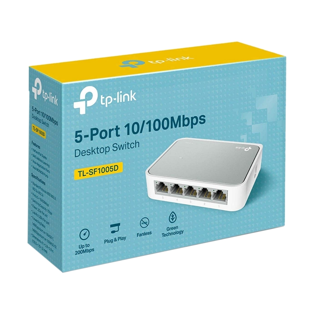 Reparación de SWITCH 5 PUERTOS TP-LINK