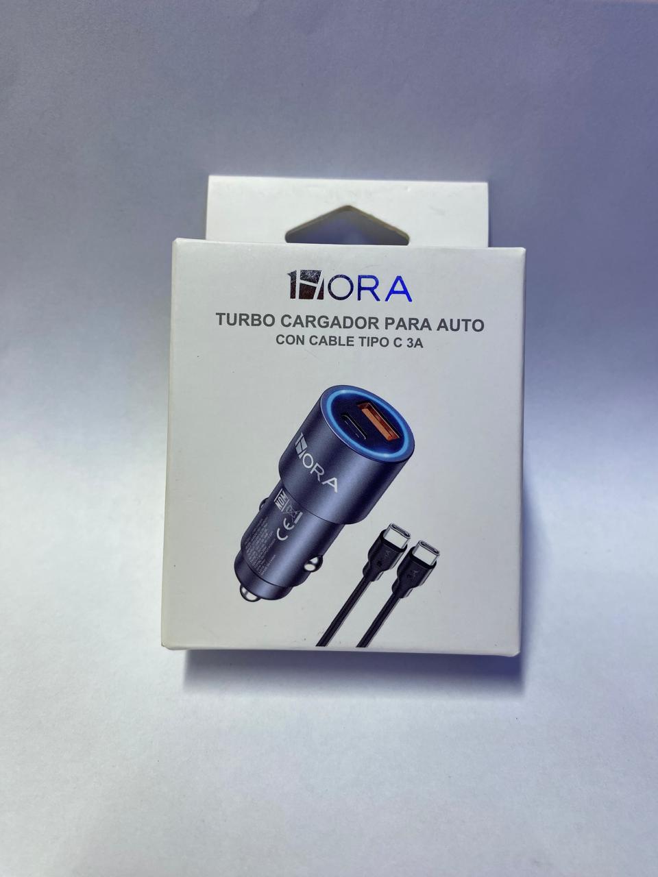 Reparación de CARGADOR PARA CARRO CARGA RAPIDA SALIDAS C Y USB 1HORA