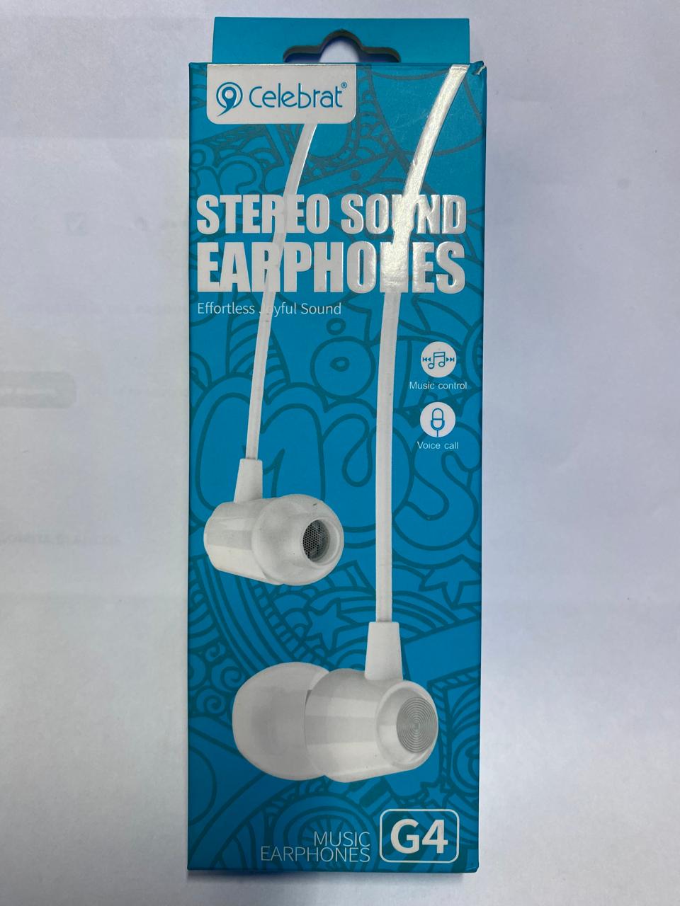 Reparación de AUDIFONOS CON CABLE GOMITA BLANCOS