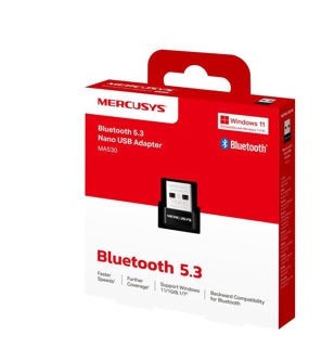Reparación de ADAPTADOR  BLUETOOTH 5.3 MERCUSYS NANO USB MA530
