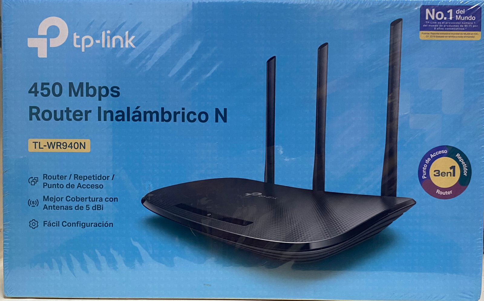 Reparación de ROUTER INALAMBRICO N 3 ANTENAS TP-LINK