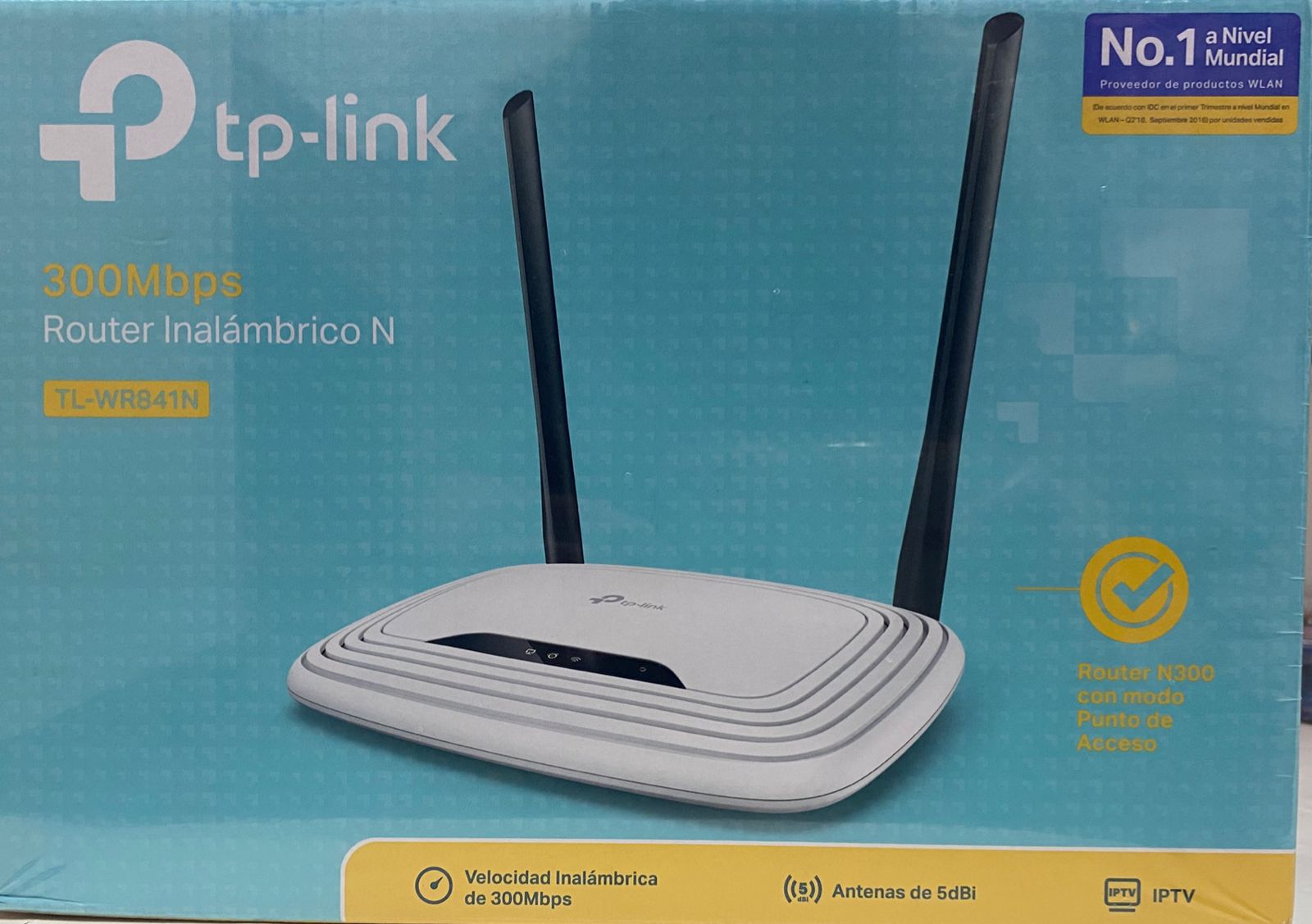 Reparación de ROUTER INALAMBRICO DOS ANTENAS TP-LINK